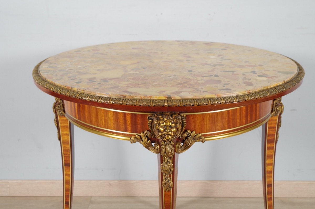 Christian Krass - Regency Style Pedestal Table-photo-3