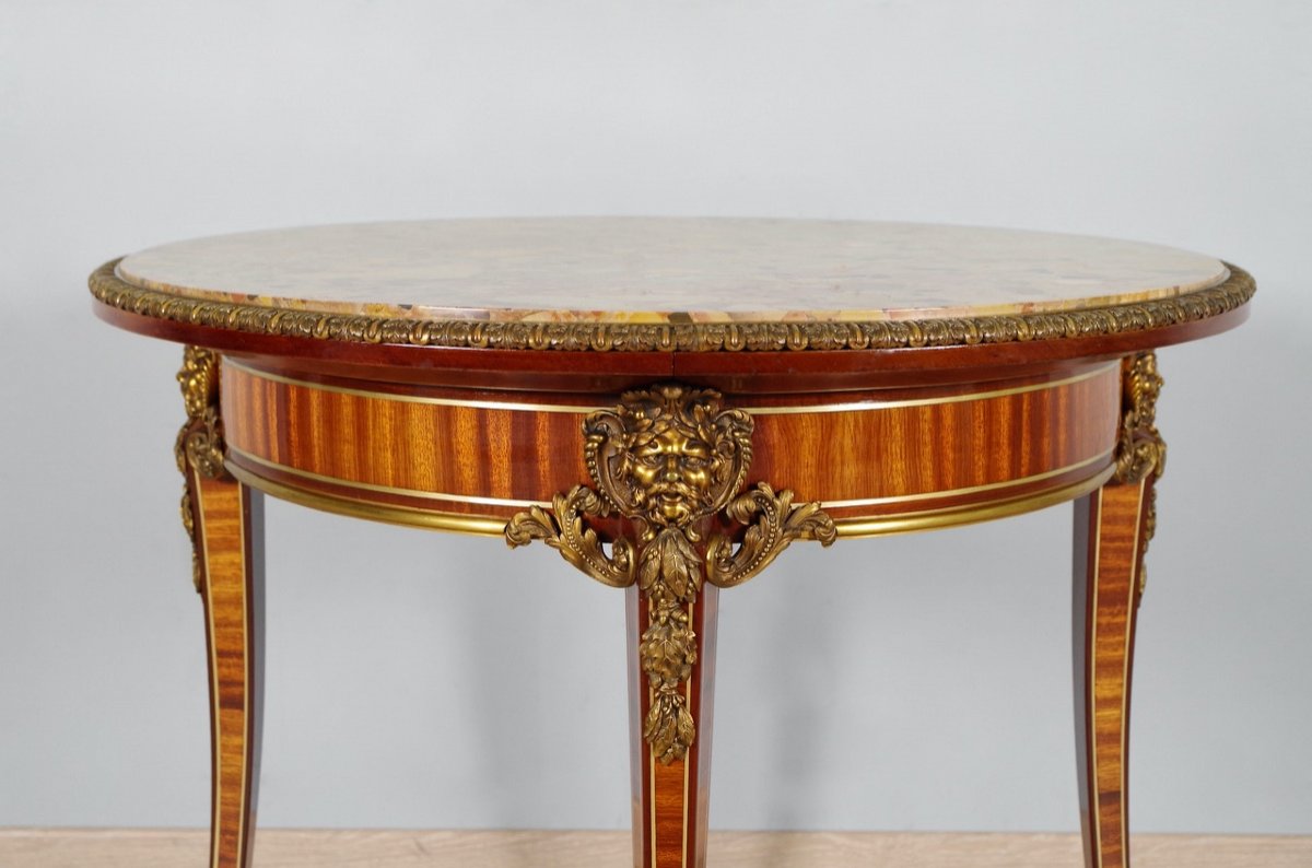 Christian Krass - Regency Style Pedestal Table-photo-4