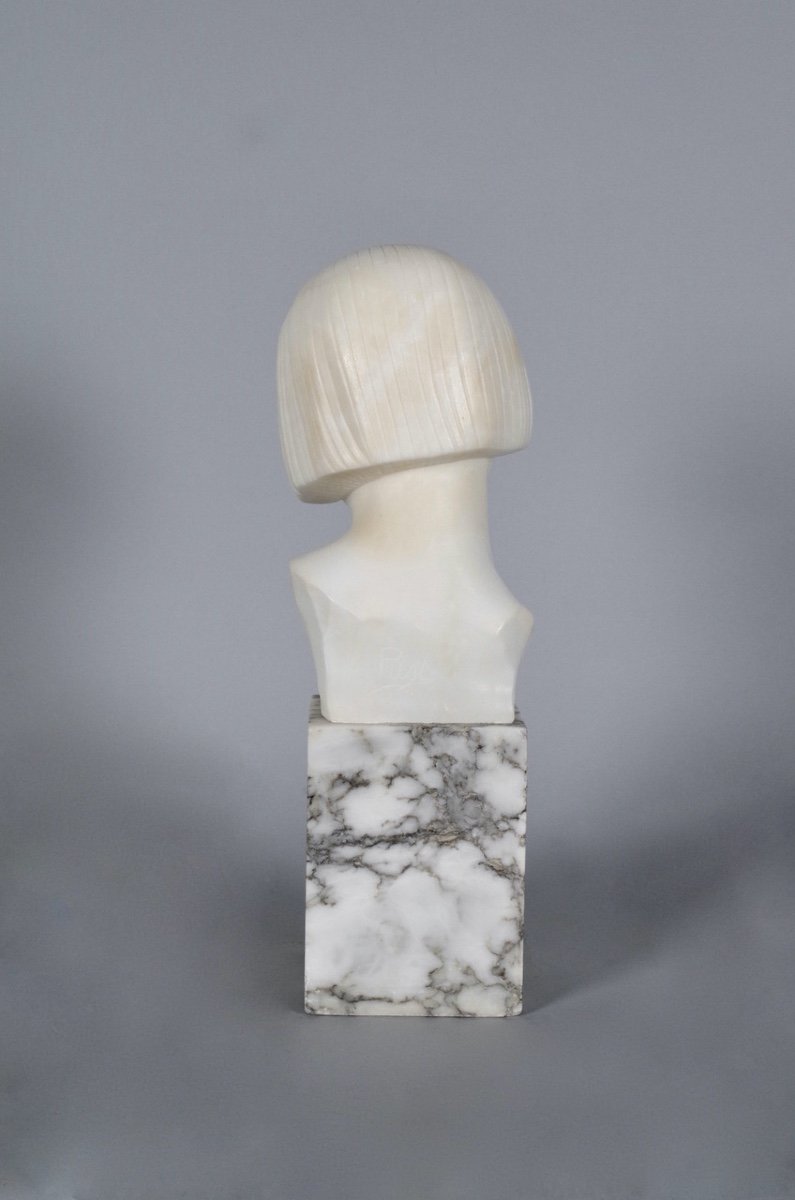 Guglielmo Pugi - Buste en marbre         -photo-4