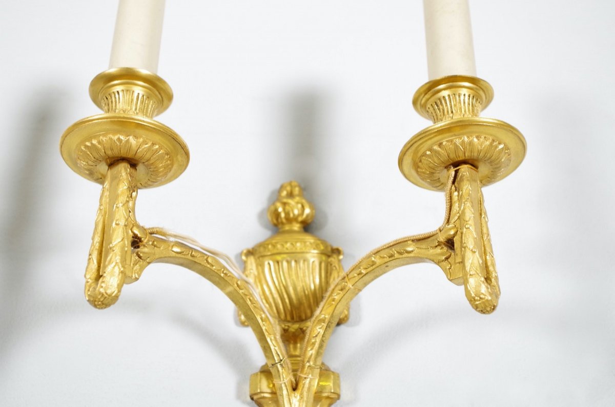 Pair Of Louis XVI Style Sconces-photo-4