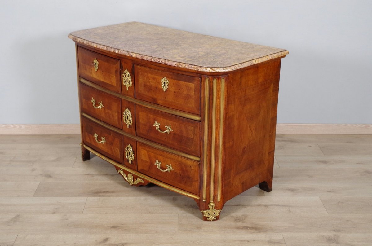 Louis XIV Style Chest Of Drawers-photo-2