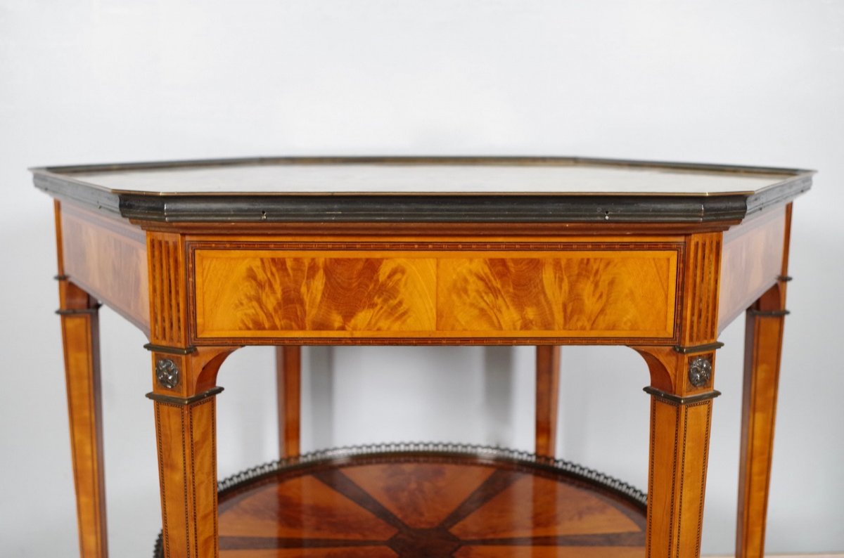 19th Century English Pedestal Table-photo-2