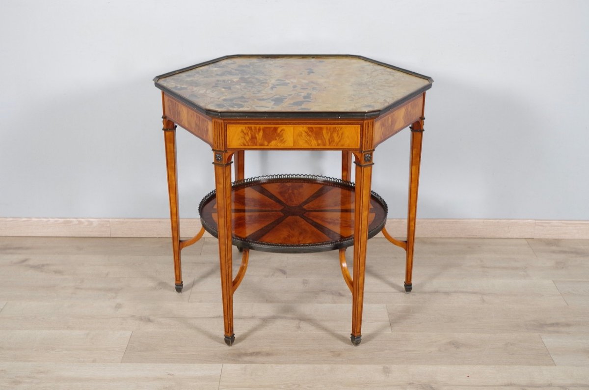 19th Century English Pedestal Table