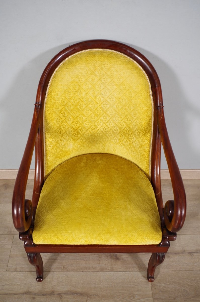Pair Of Charles X Period Armchairs-photo-2