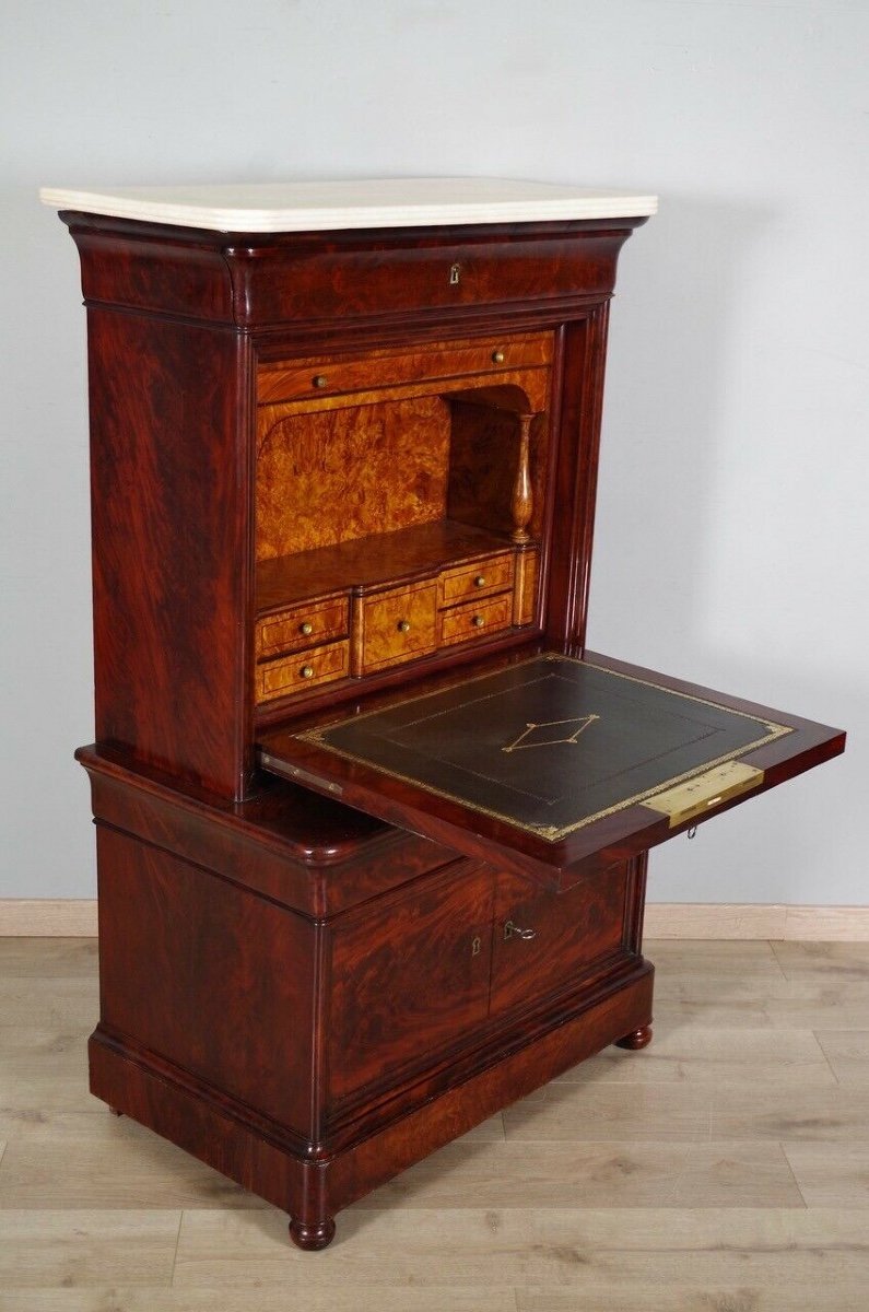 Secrétaire époque Restauration-photo-1