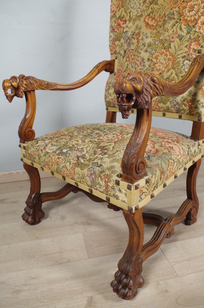 Fauteuil style Louis XIV-photo-5