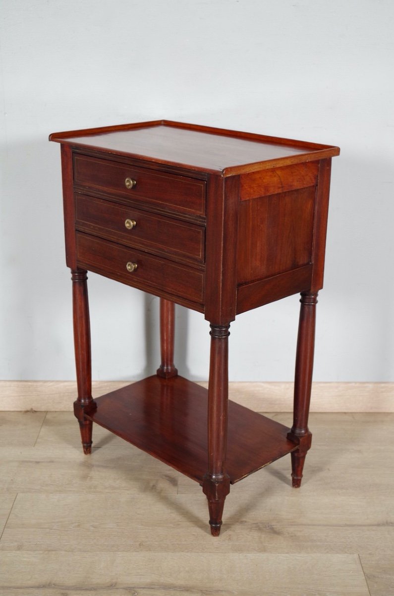 Directoire Style Chiffonier Table-photo-1