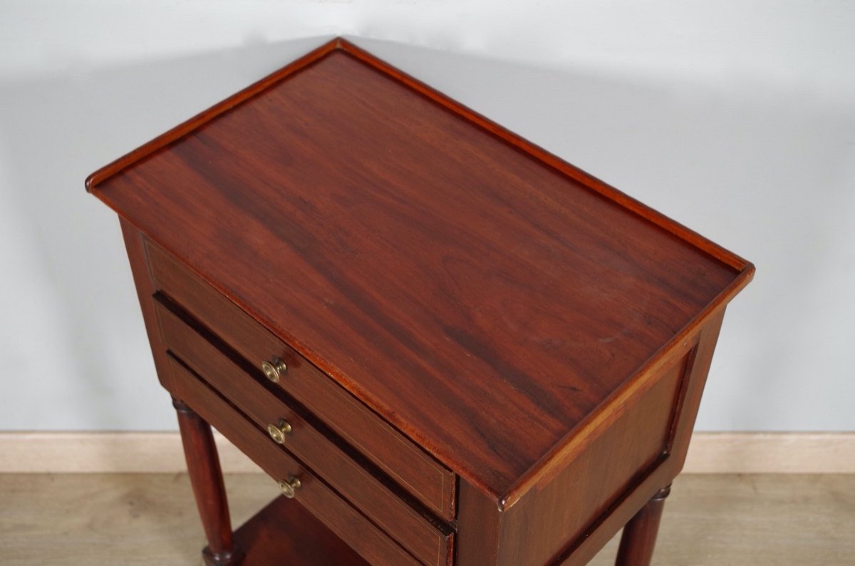 Directoire Style Chiffonier Table-photo-2