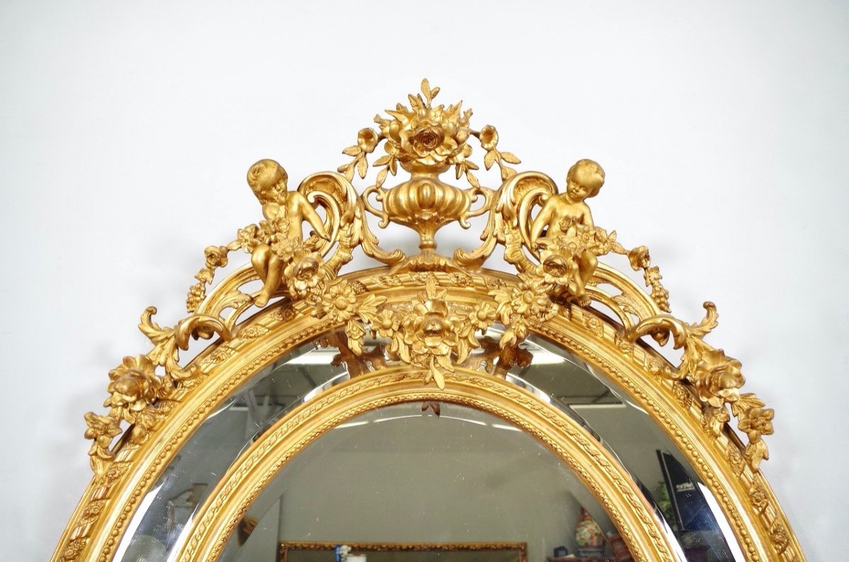 Miroir à parecloses Napoléon III-photo-1