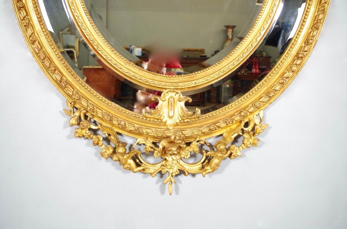 Miroir à parecloses Napoléon III-photo-7