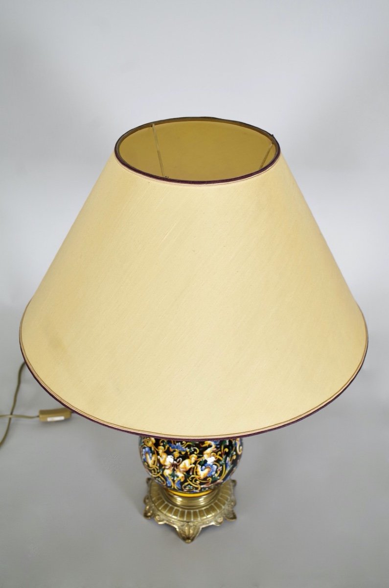 Gien Earthenware Lamp-photo-6