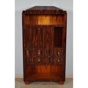 Macassar Ebony Art-deco Secretary