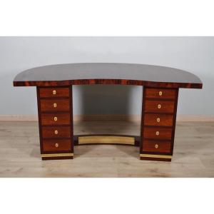 Christian Krass - Ruhlmann Style Art-deco Desk And Armchair