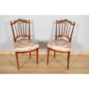 Pair Of Louis XVI Style Chairs