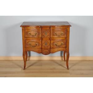 Louis XV Saute Chest Of Drawers 19th Century