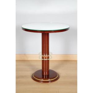 Art-deco Pedestal Table