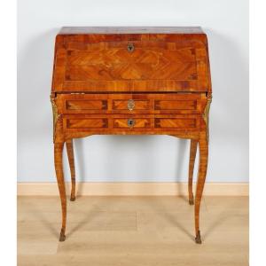 Louis XV Period Sloping Desk Stamped C.wolff