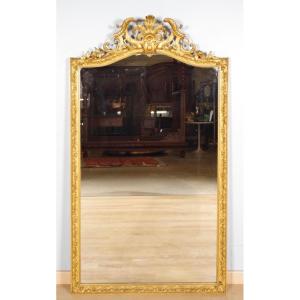 Louis XIV Style Gilded Mirror