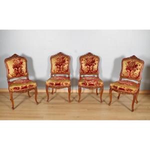 Quatre chaises style Régence