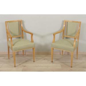 Paire de fauteuils 1940 style Jean Desnos