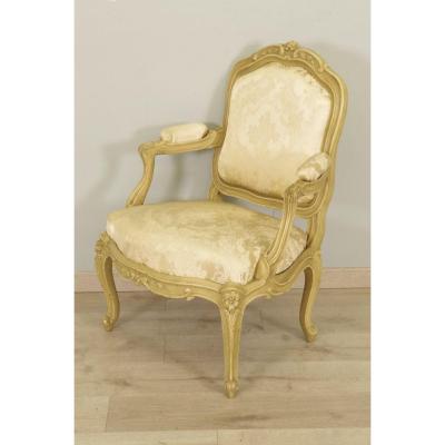 Fauteuil à Chassis Style Louis XV