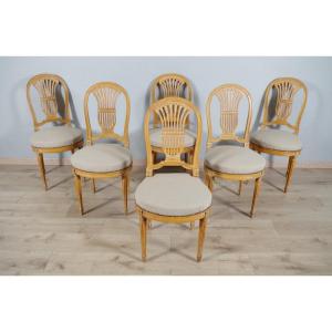 Six Louis XVI Style Chairs