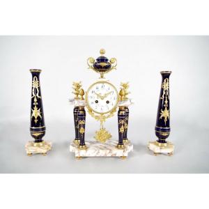 Garniture De Cheminée Style Louis XVI 