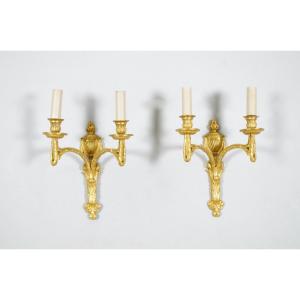 Pair Of Louis XVI Style Sconces
