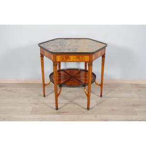 19th Century English Pedestal Table