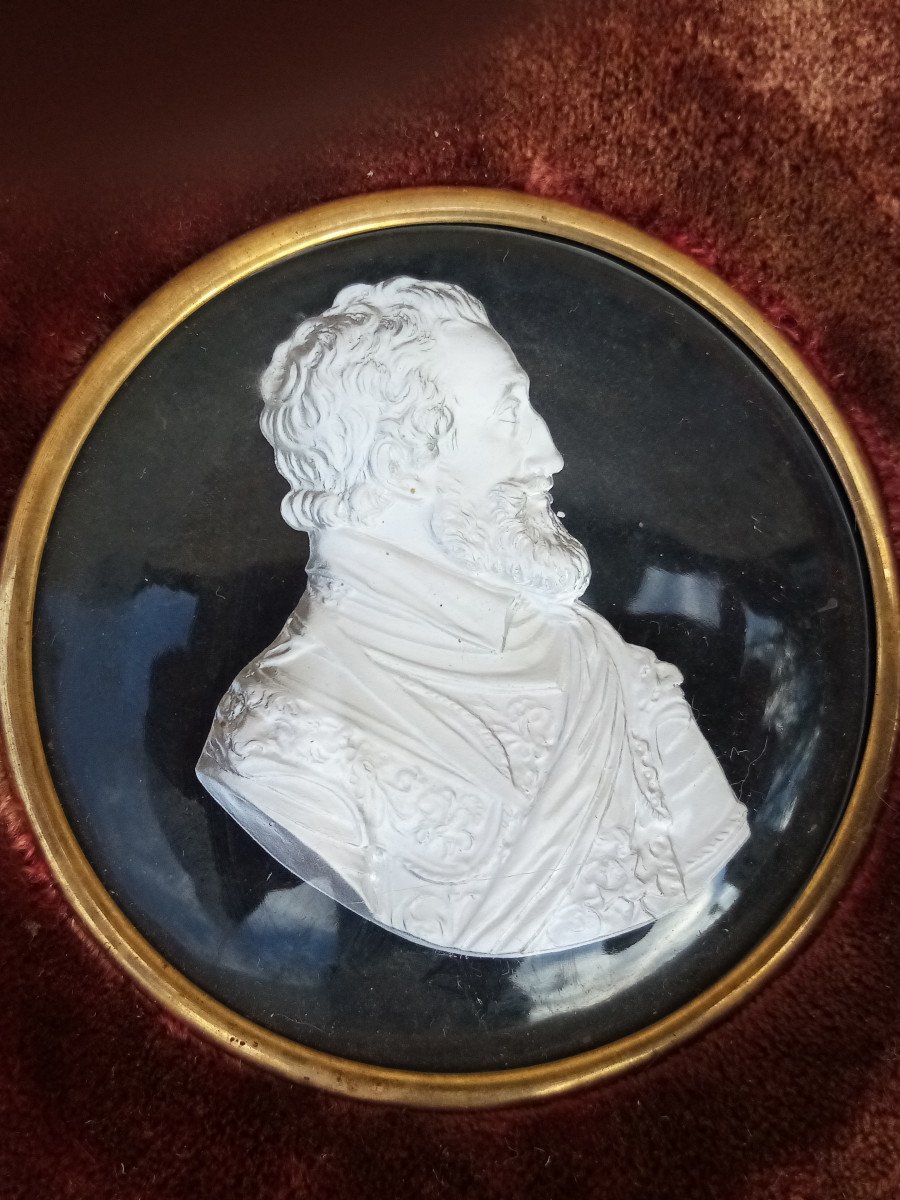 Ensemble De 12 Miniatures Et Medailles Royalistes Fin XVIII Debut XIXe-photo-1