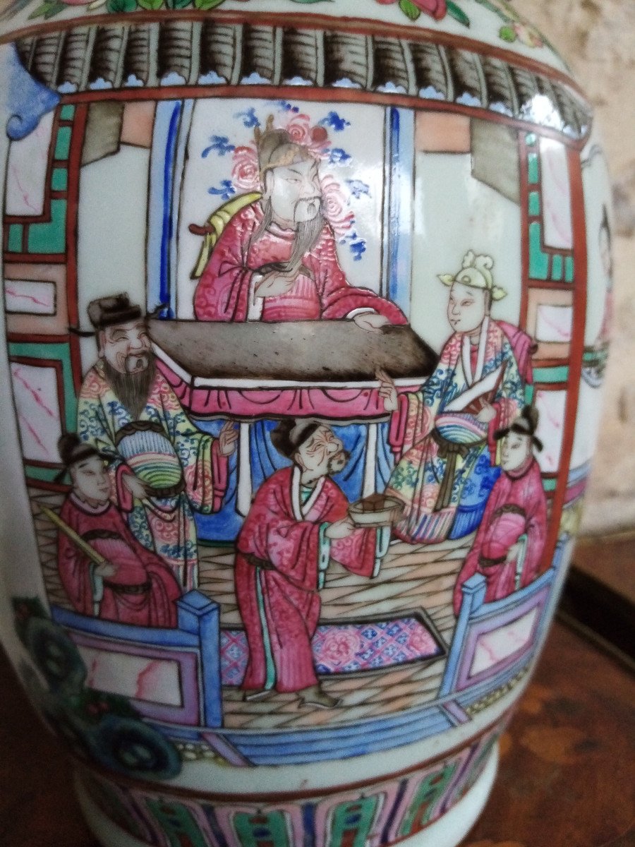 Vase Chine XIXe Siecle-photo-4
