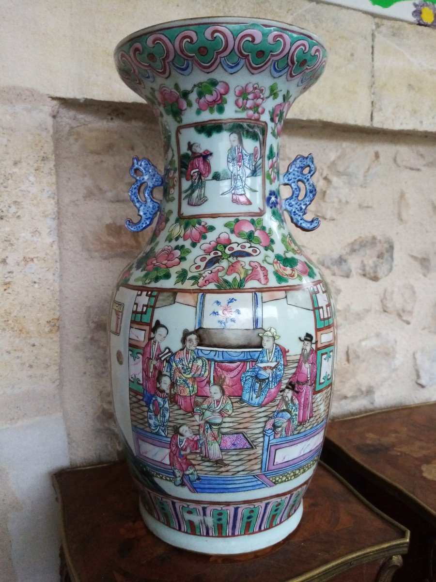Vase Chine XIXe Siecle