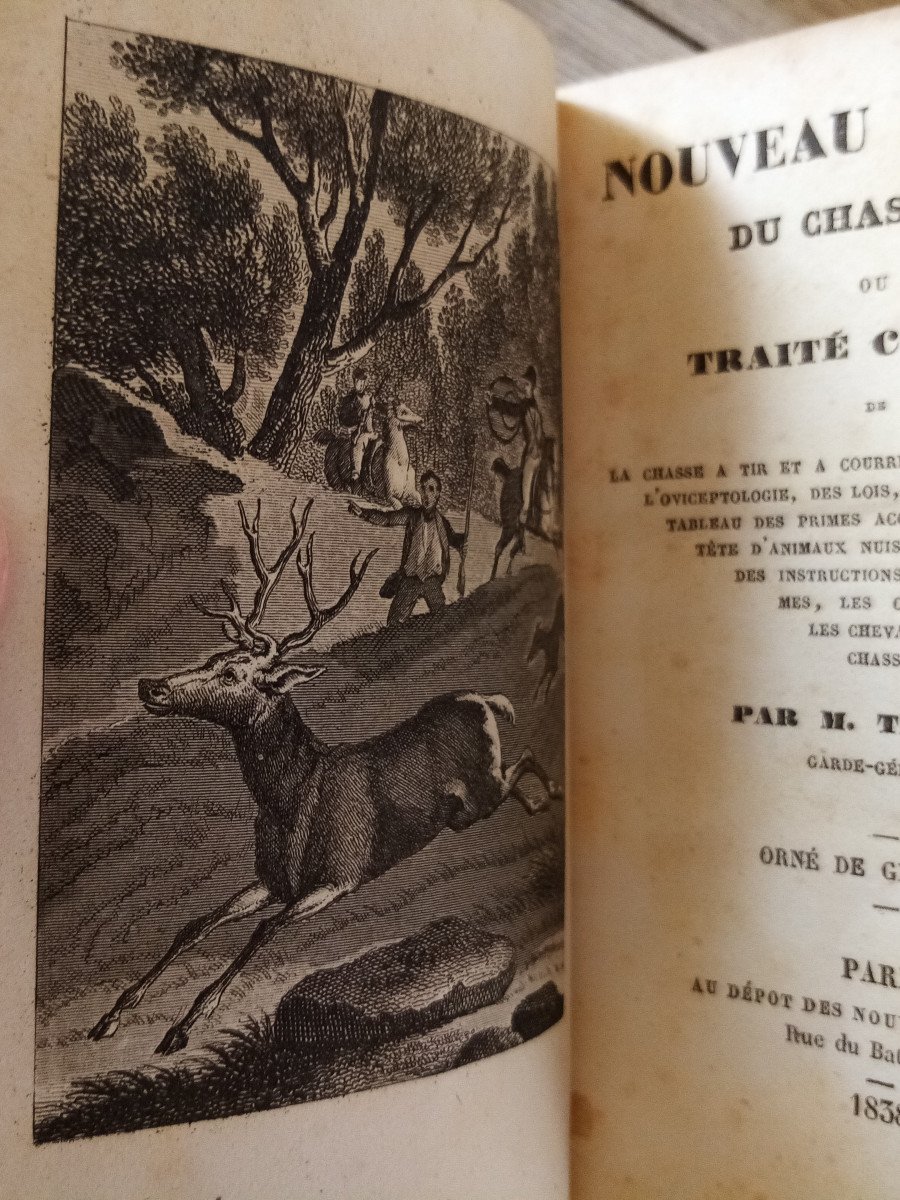 Livres Anciens De Chasse Et Venerie-photo-1