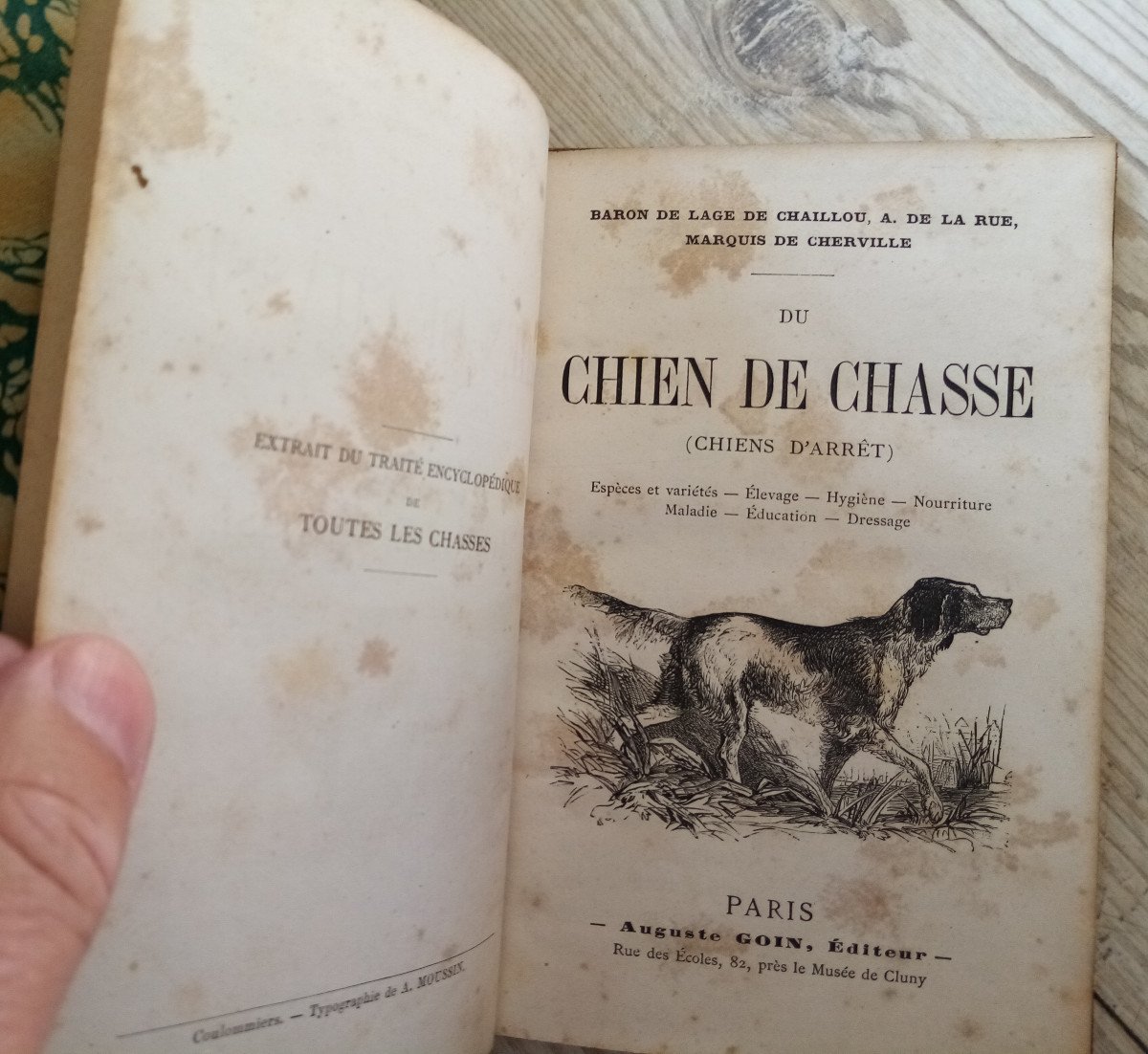 Livres Anciens De Chasse Et Venerie-photo-4