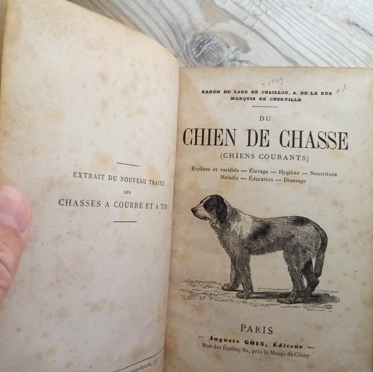 Livres Anciens De Chasse Et Venerie-photo-5