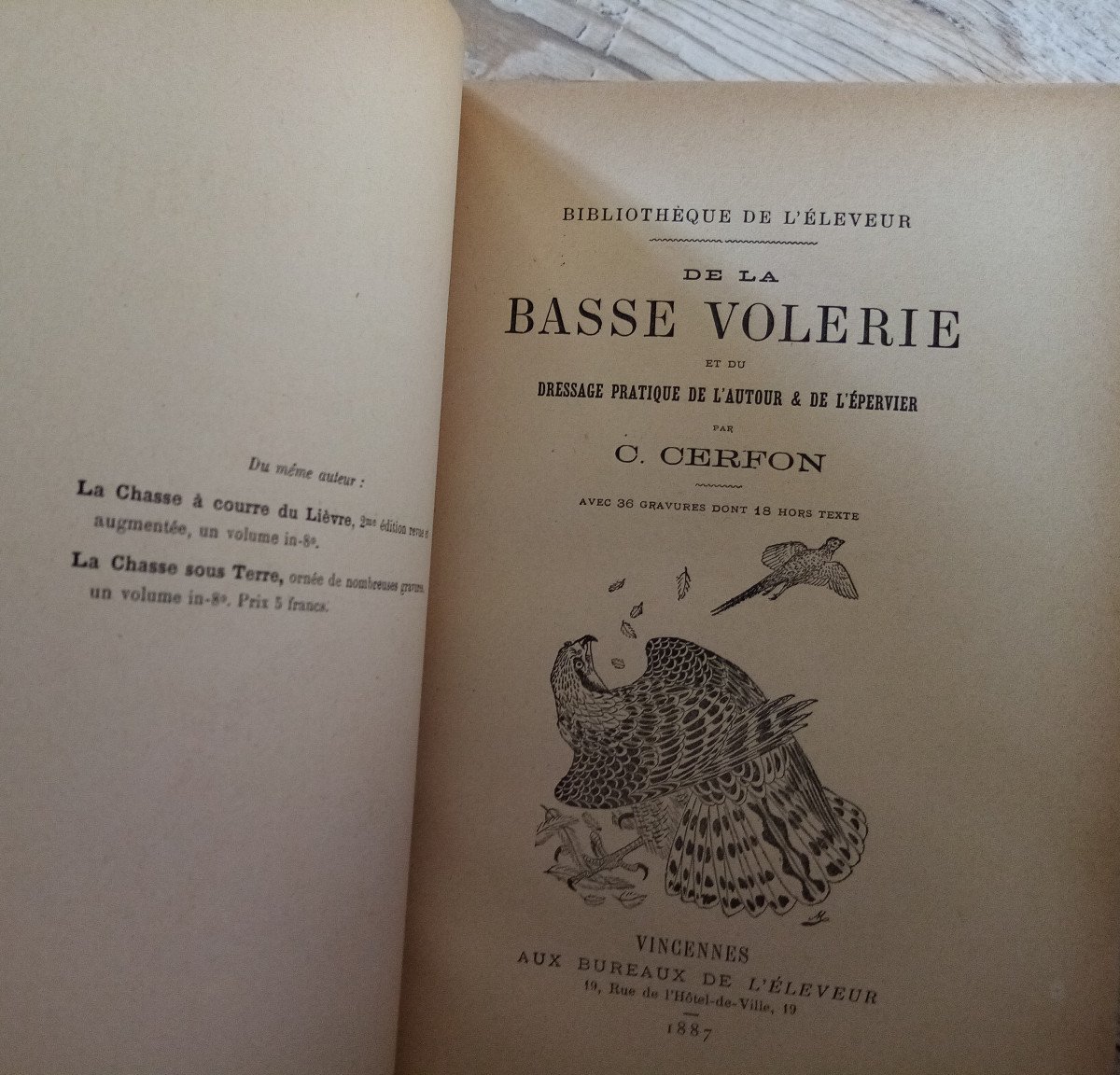 Livres Anciens De Chasse Et Venerie-photo-7