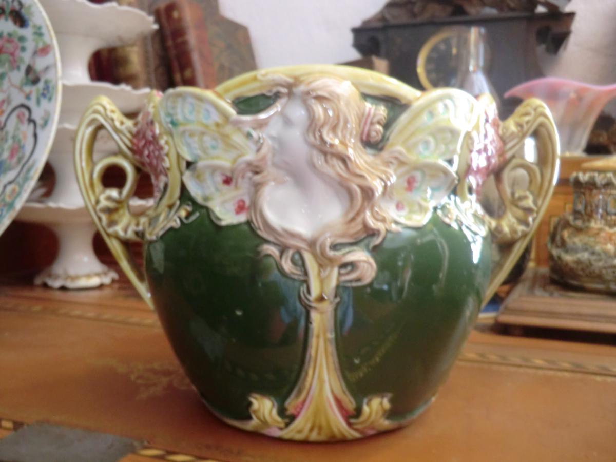 Cache Pot Art Nouveau d'Onnaing
