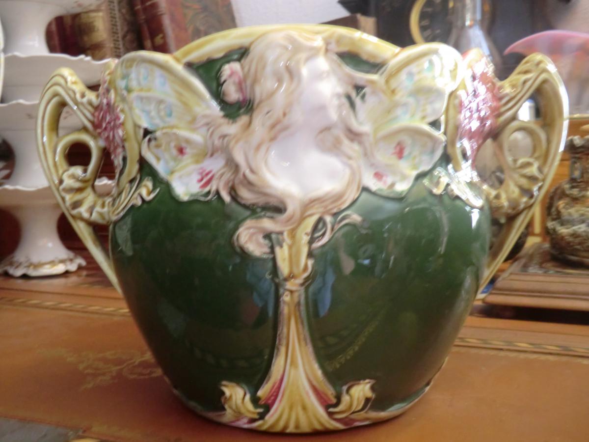 Cache Pot Art Nouveau d'Onnaing-photo-2