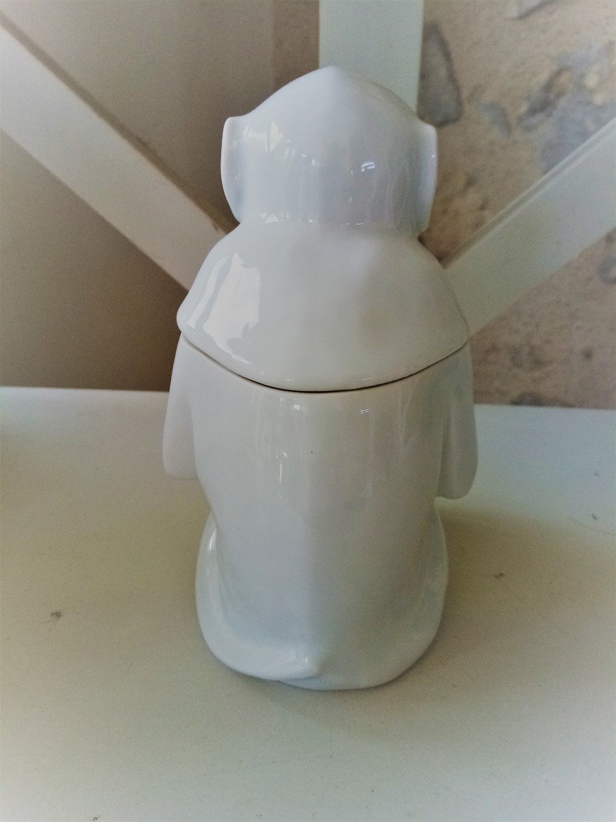 Limoges Porcelain Monkey By Edouard Marcel Sandoz And Theodore Haviland-photo-2