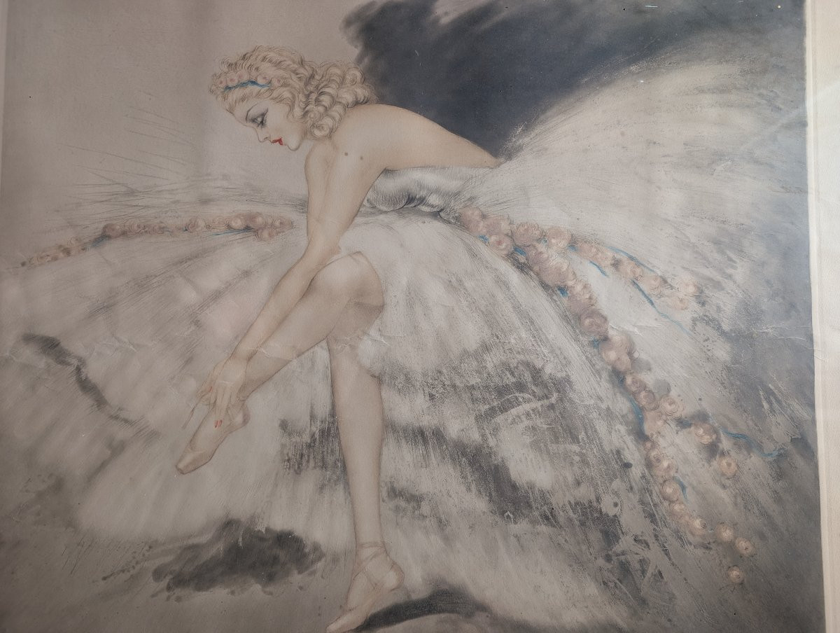 Grande Pointe Seche Louis Icart The Ballerina-photo-2