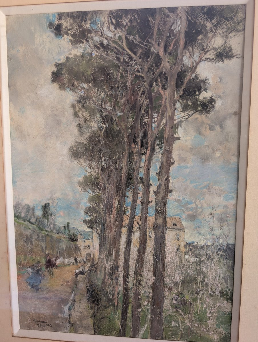 Pastel Giuseppe Casciaro (1863/1941)-photo-3