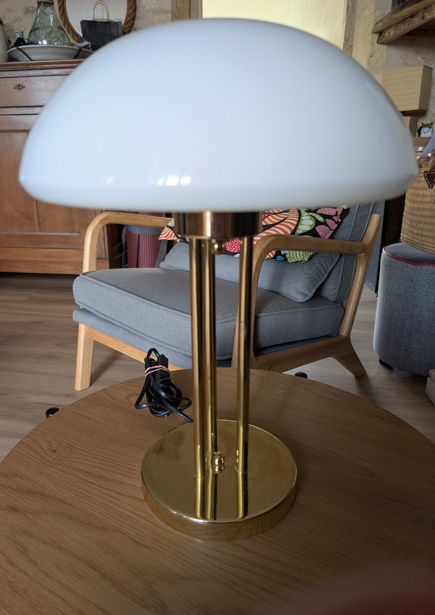 Mushroom Lamp In The Art Deco Style Of The 1970s