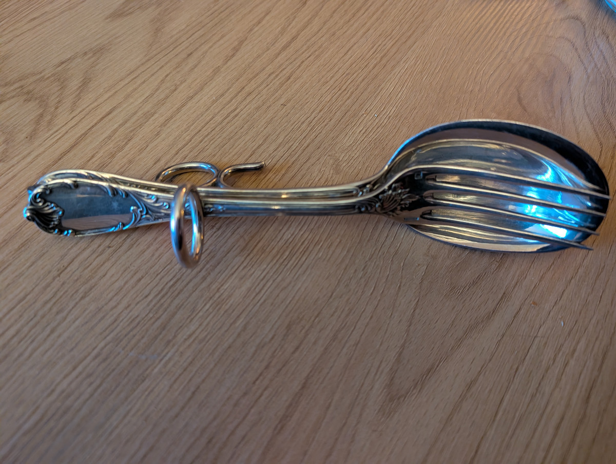 Christofle Marly Serving Spoon