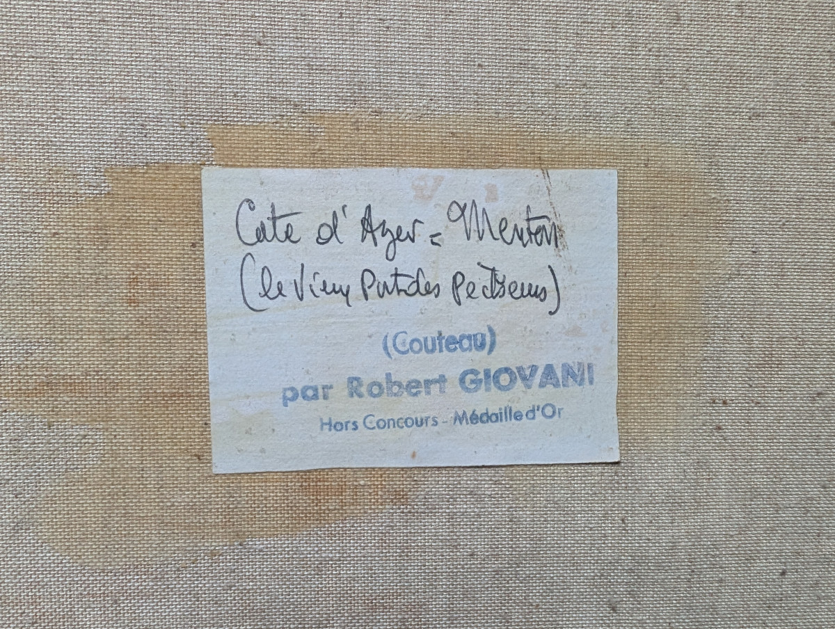 Menton, The Old Port, By Robert Giovanni-photo-2