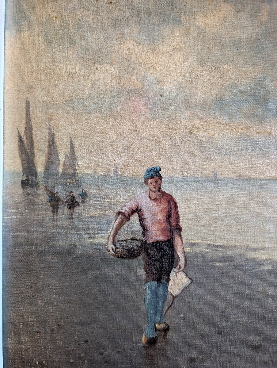 Return Of Fishing Signed L Mary-photo-2