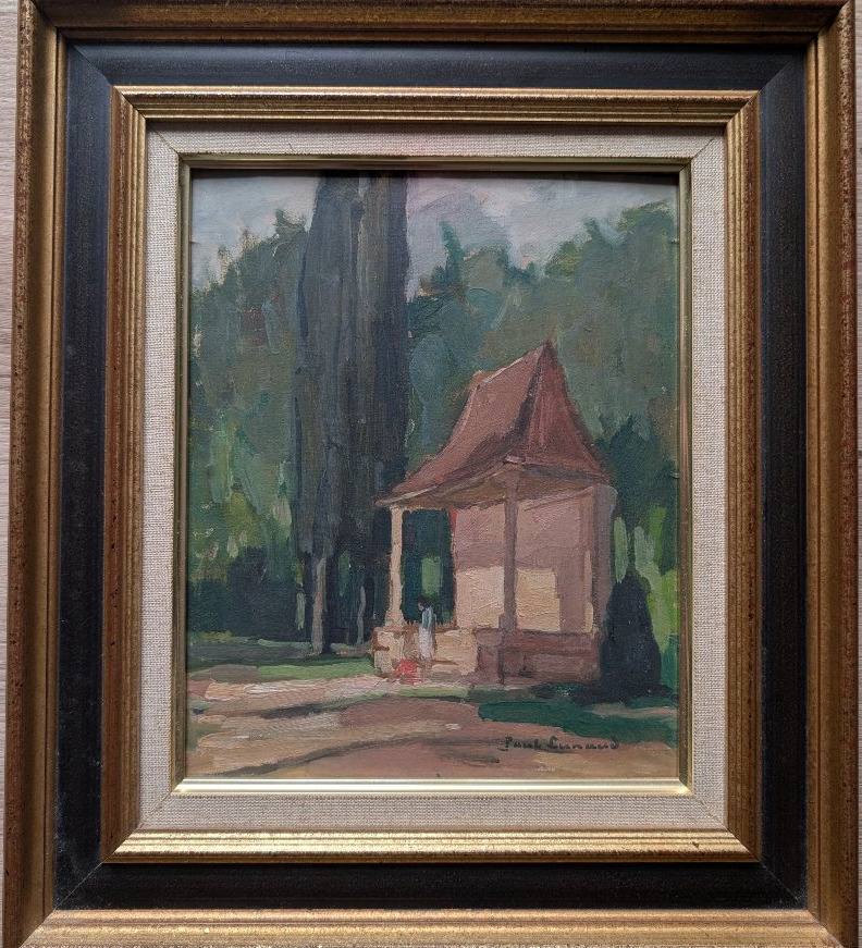Shrine In The Monks' Garden In Brantôme By Paul Lunaud