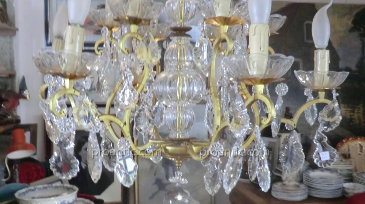 Grand Crystal Chandelier With 12 Lights-photo-2