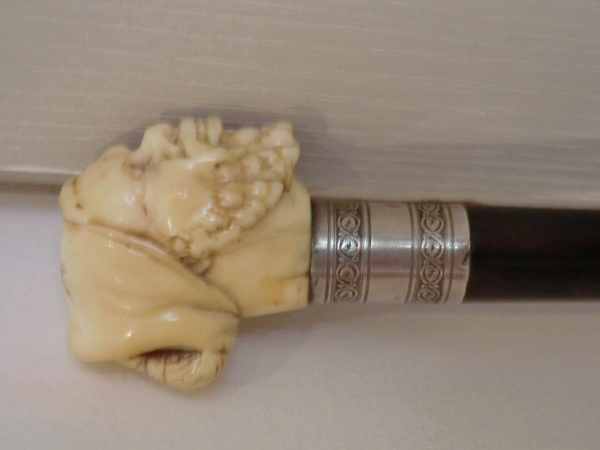 Cane In Ivory Of Dieppe-photo-4