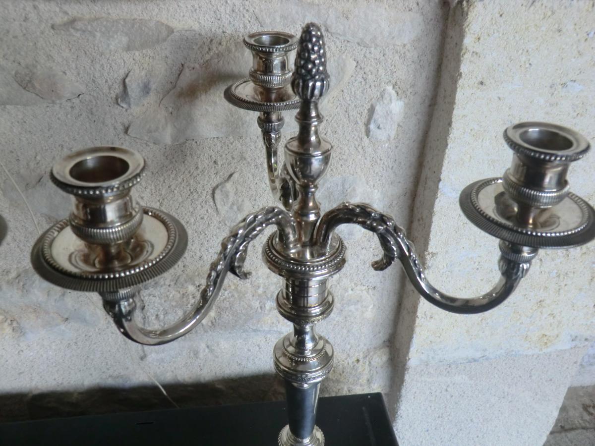 Pair Of Torches Signed Chrysalia-photo-3