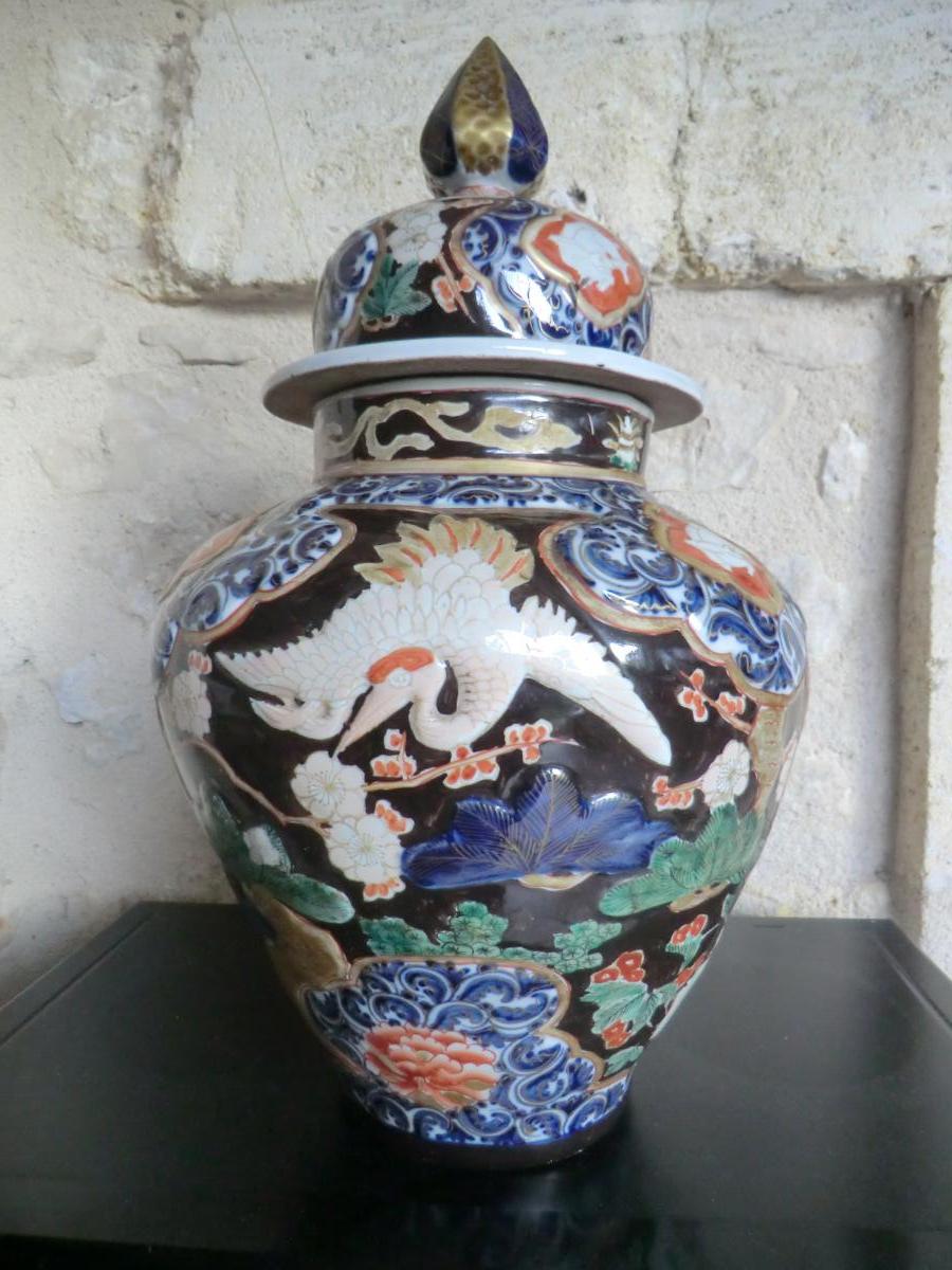 Porcelain Vase In The Taste Of China Or Japan-photo-3